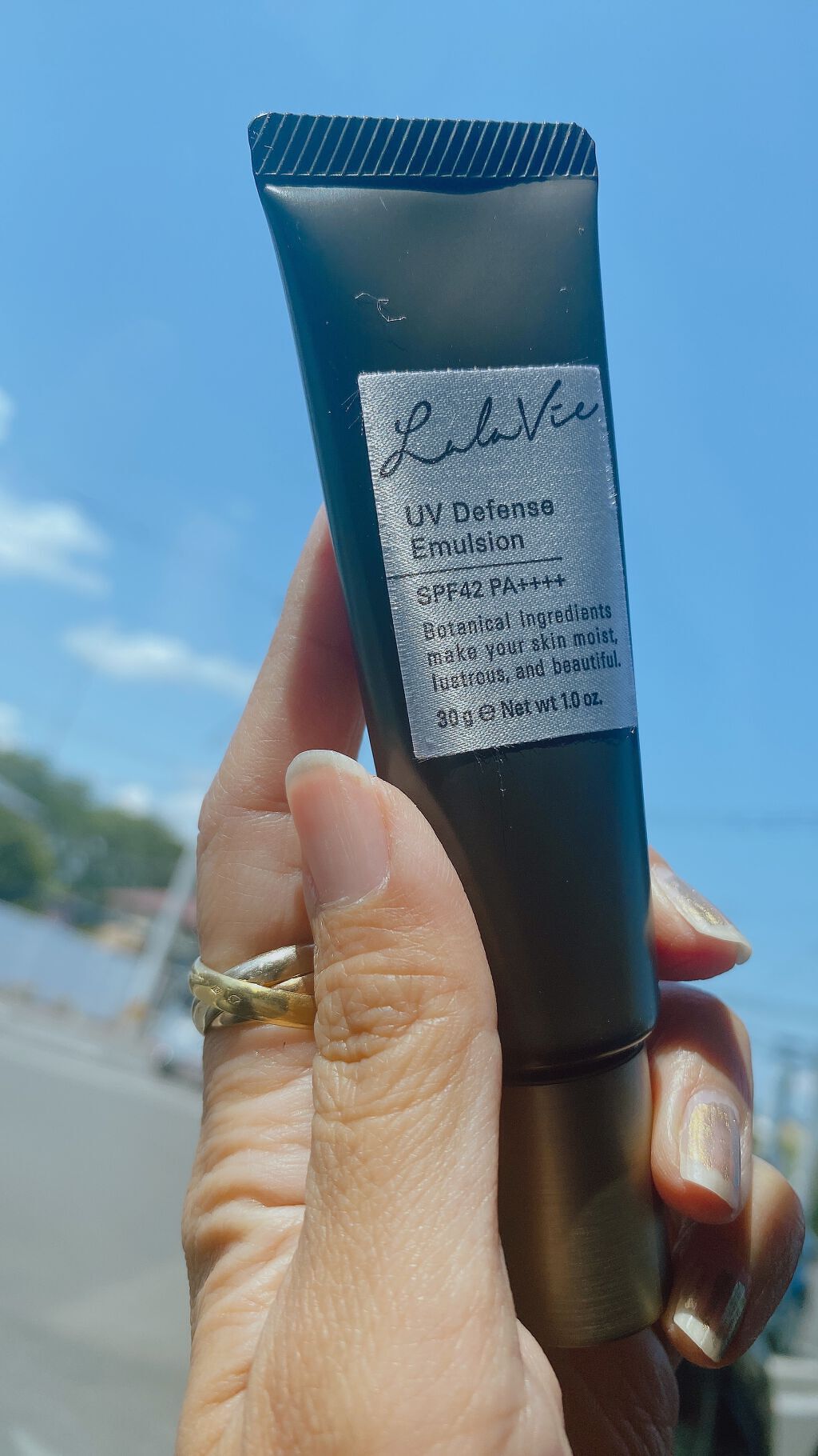 UVディフェンス エマルジョン/Lala Vie/日焼け止めミルクを使ったクチコミ（1枚目）
