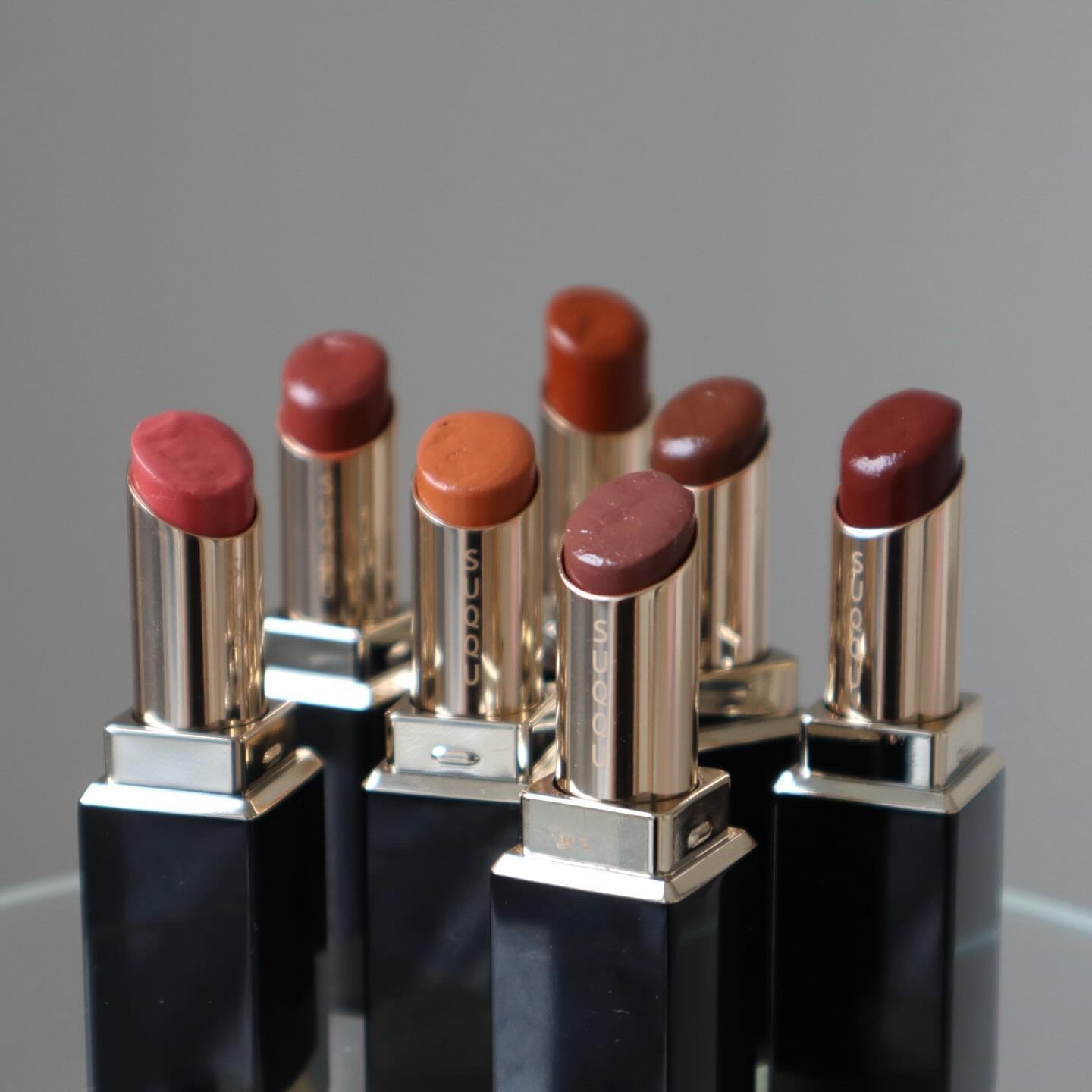 モイスチャー グレイズ リップスティック 04 艶蜜果 - TSUYAMITSUKA/SUQQU/口紅を使ったクチコミ（1枚目）