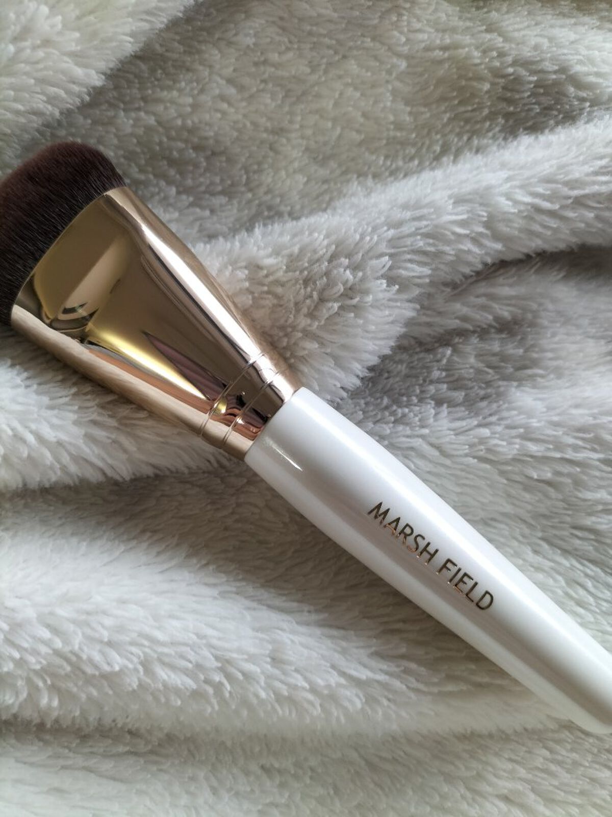 マーシュフィールド スリーウェイファンデブラシ/マーシュ・フィールド/メイクアップを使ったクチコミ（1枚目）