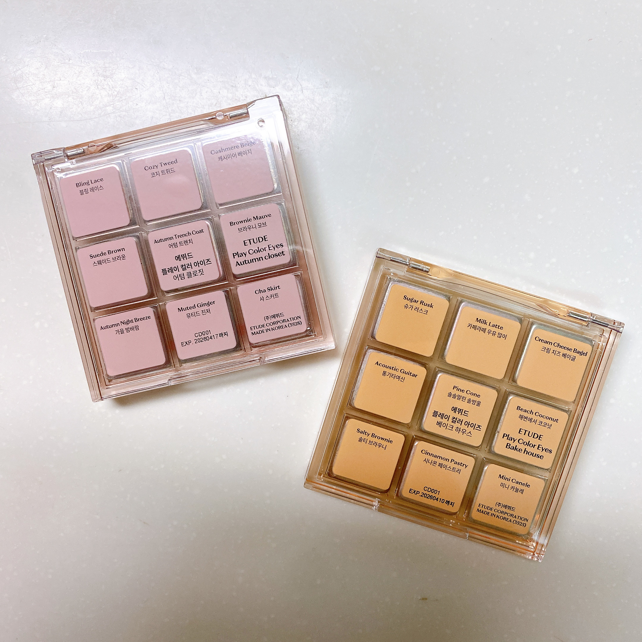 プレイカラー アイシャドウ/ETUDE/アイシャドウパレットを使ったクチコミ（3枚目）