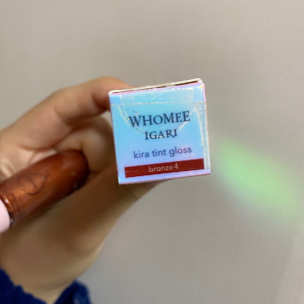 キラティントグロス/WHOMEE/リップティントを使ったクチコミ(3枚目)
