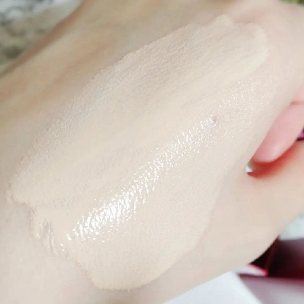 プロフィニッシュリキッド 透け感カラー100/インテグレート/リキッドファンデーションを使ったクチコミ（3枚目）