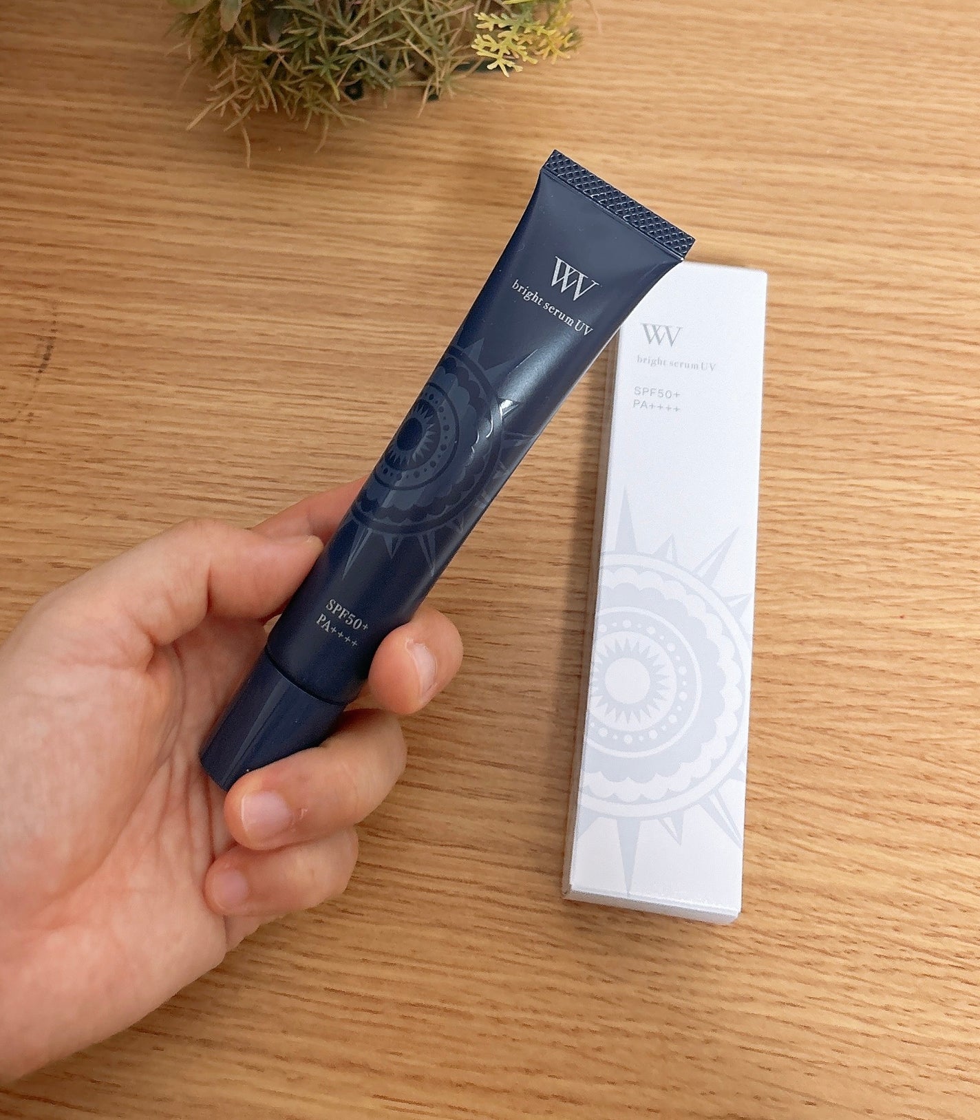 WHITE VEIL ブライトセラムUV/WHITE VEIL/日焼け止めローションを使ったクチコミ(1枚目)