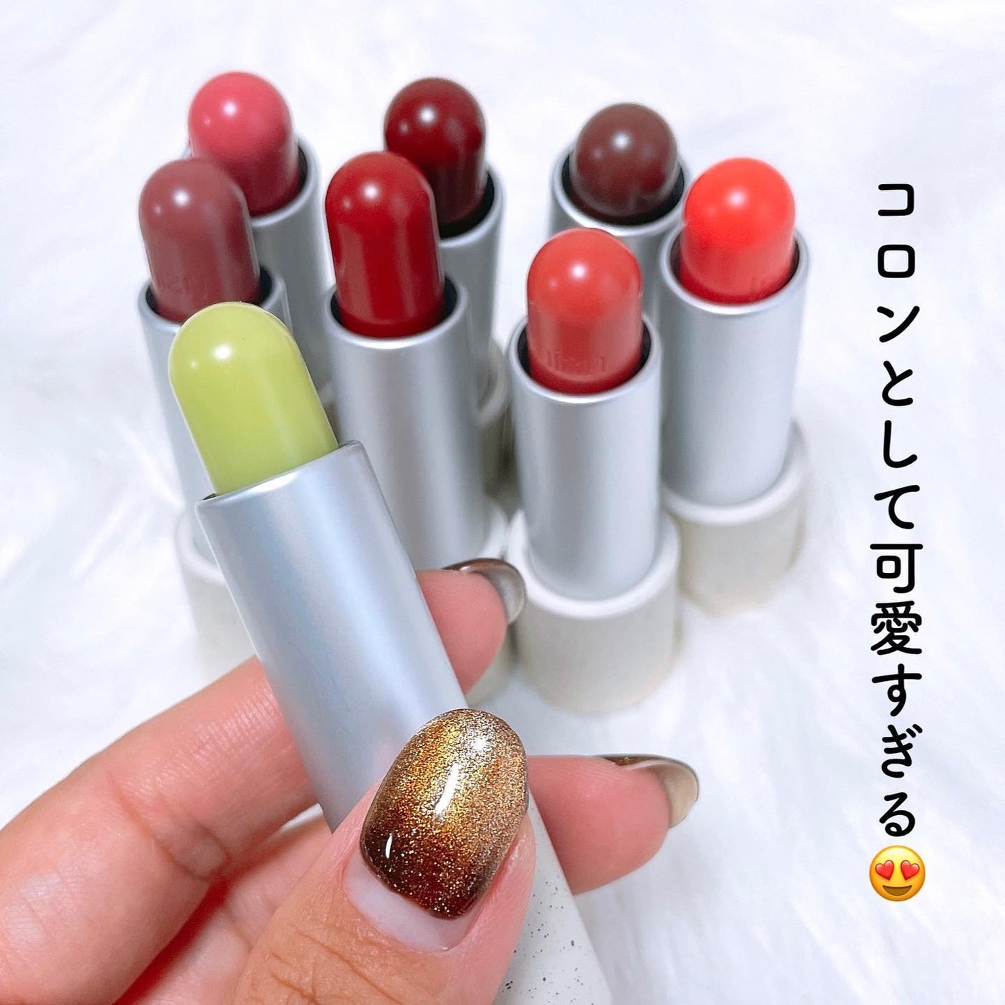 センシュアルビーガンリップバーム/freshian/口紅を使ったクチコミ(2枚目)