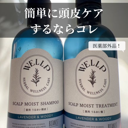 薬用スカルプケアシャンプー/トリートメント モイスト/WELLP/市販シャンプーを使ったクチコミ(3枚目)