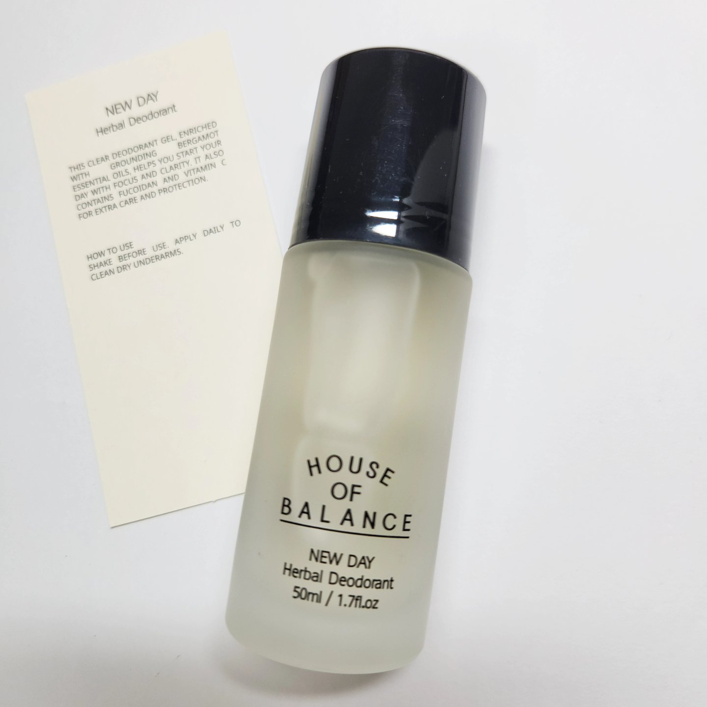 ニューデイハーバルデオドラント/ハウスオブバランス/デオドラント・制汗剤を使ったクチコミ（1枚目）