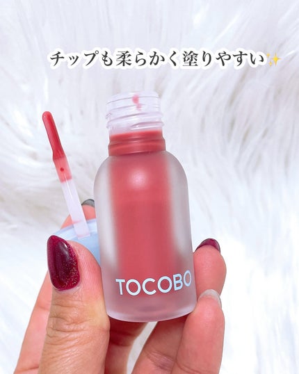 ジューシーベリープランピングリップオイル/TOCOBO/リップグロスを使ったクチコミ(2枚目)