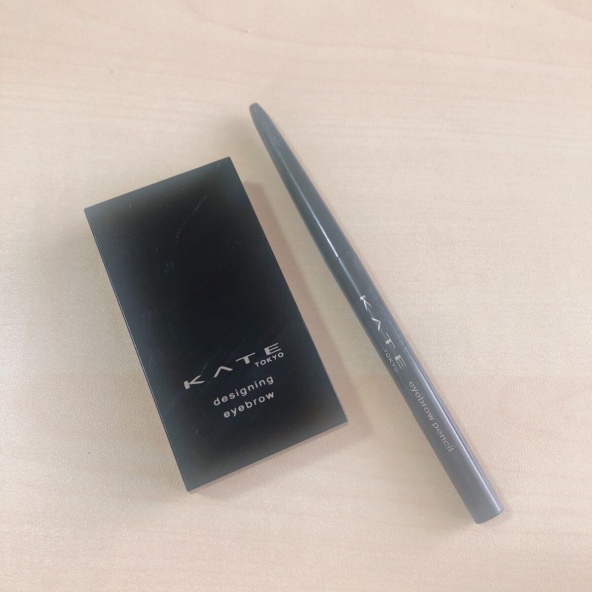 ケイト デザイニングアイブロウ3D/KATE/パウダーアイブロウを使ったクチコミ（2枚目）