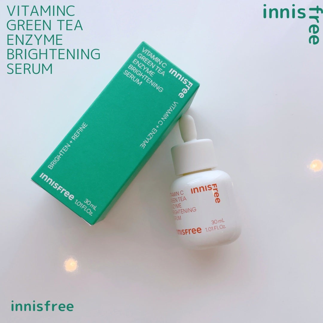 ビタC グリーンティーエンザイム ブライト セラム/innisfree/美容液を使ったクチコミ(1枚目)