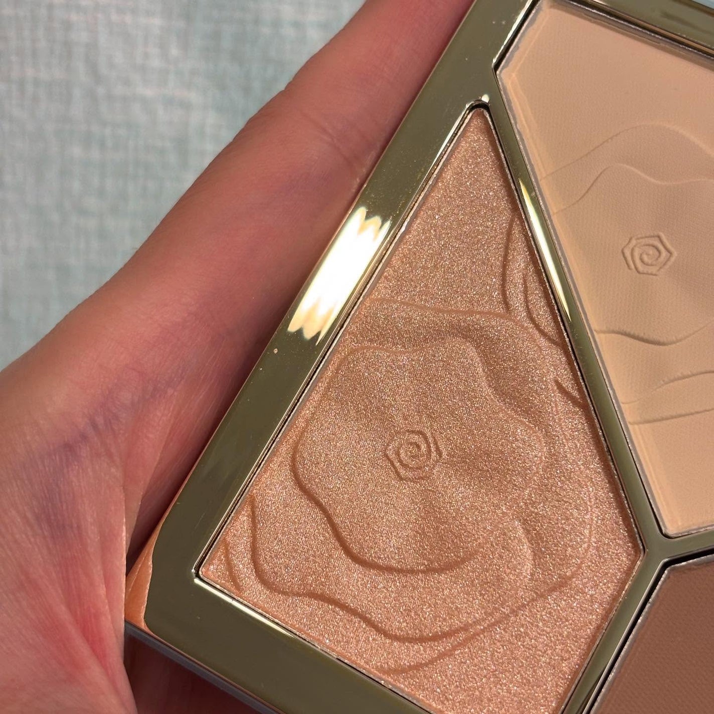 ハイライトシェーディングパレット/TIMAGE/パウダーハイライトを使ったクチコミ(6枚目)