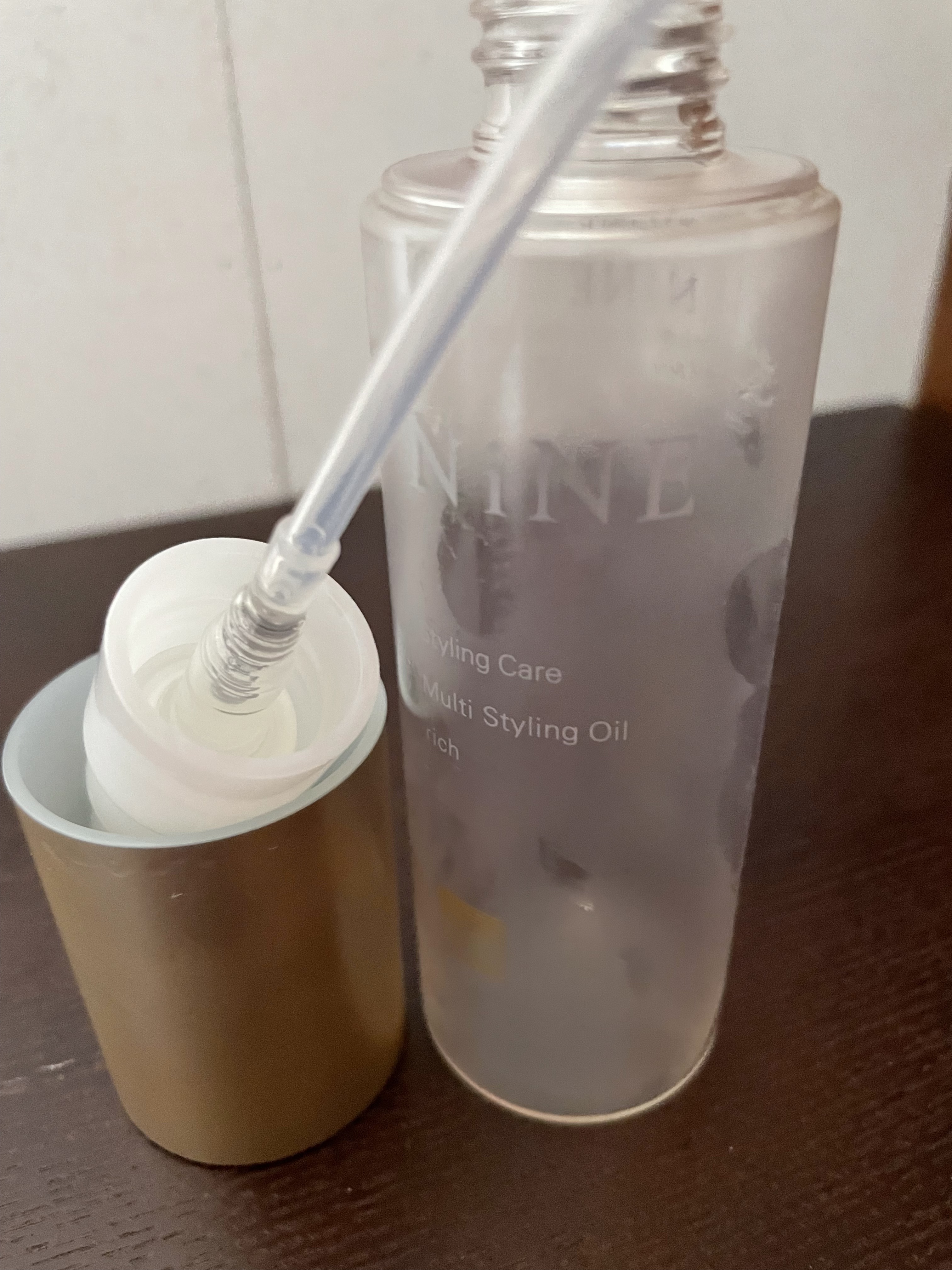 マルチスタイリングオイルリッチ/NiNE/ヘアオイルを使ったクチコミ（2枚目）