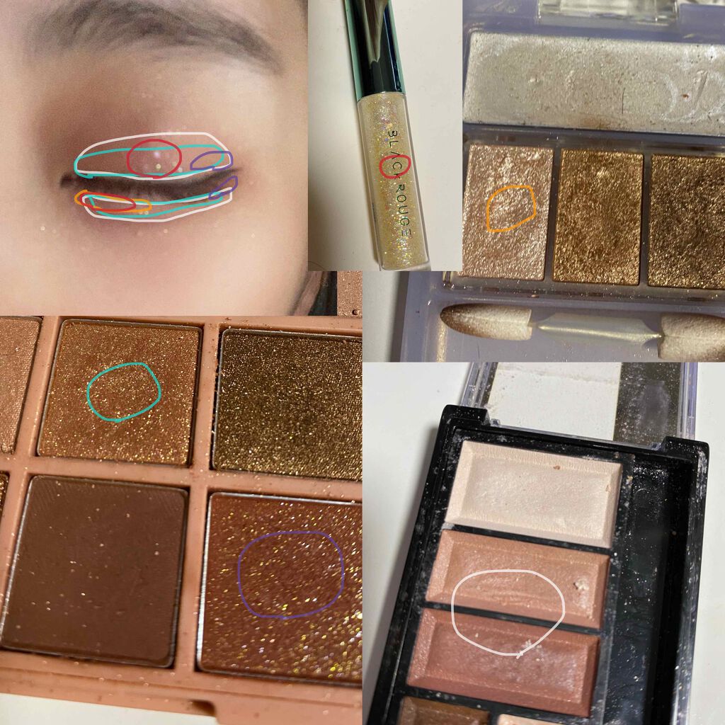 マジョルック(イルミネーター)/MAJOLICA MAJORCA/アイシャドウパレットを使ったクチコミ（2枚目）