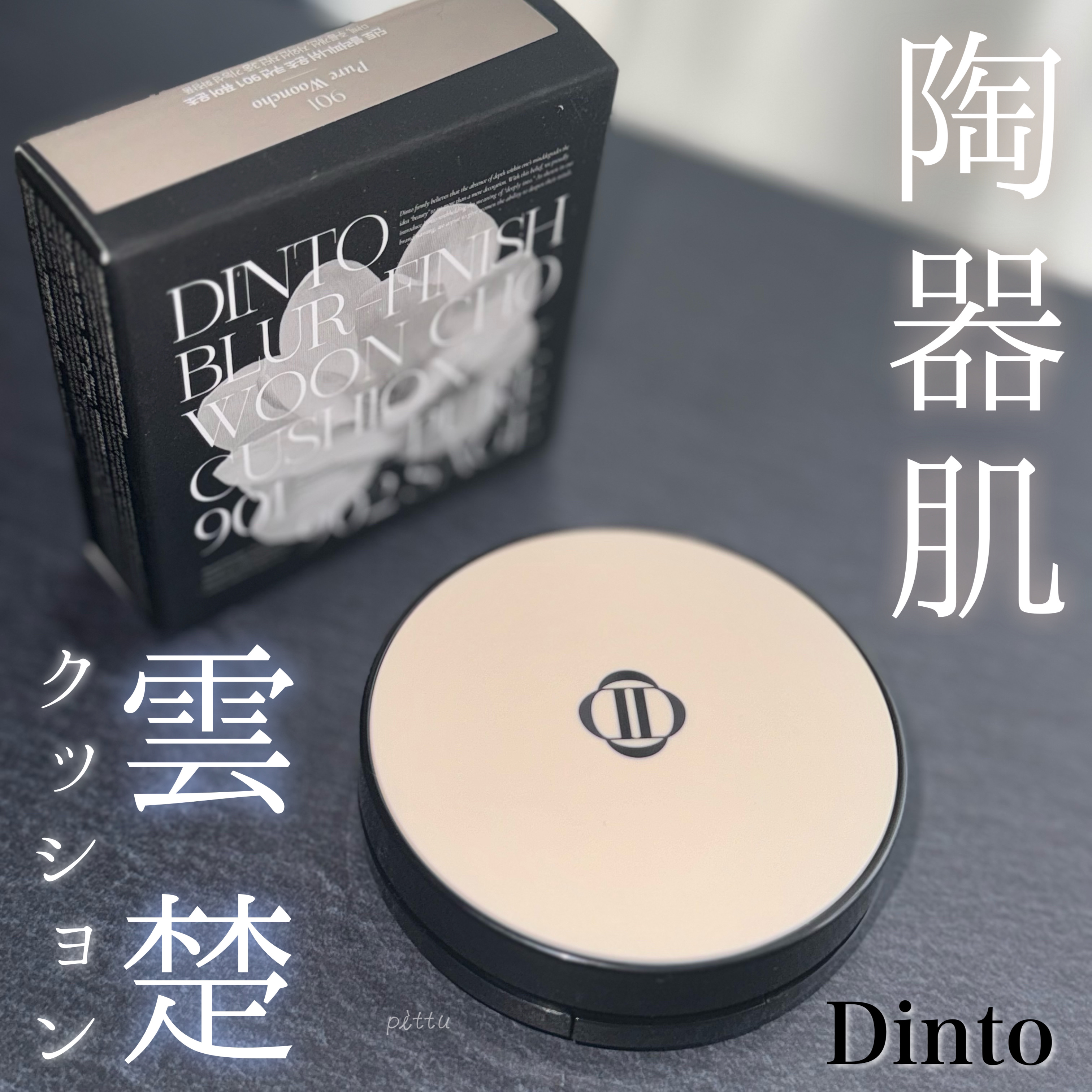 ブラーフィニッシュ雲楚クッション/Dinto/クッションファンデーションを使ったクチコミ（1枚目）