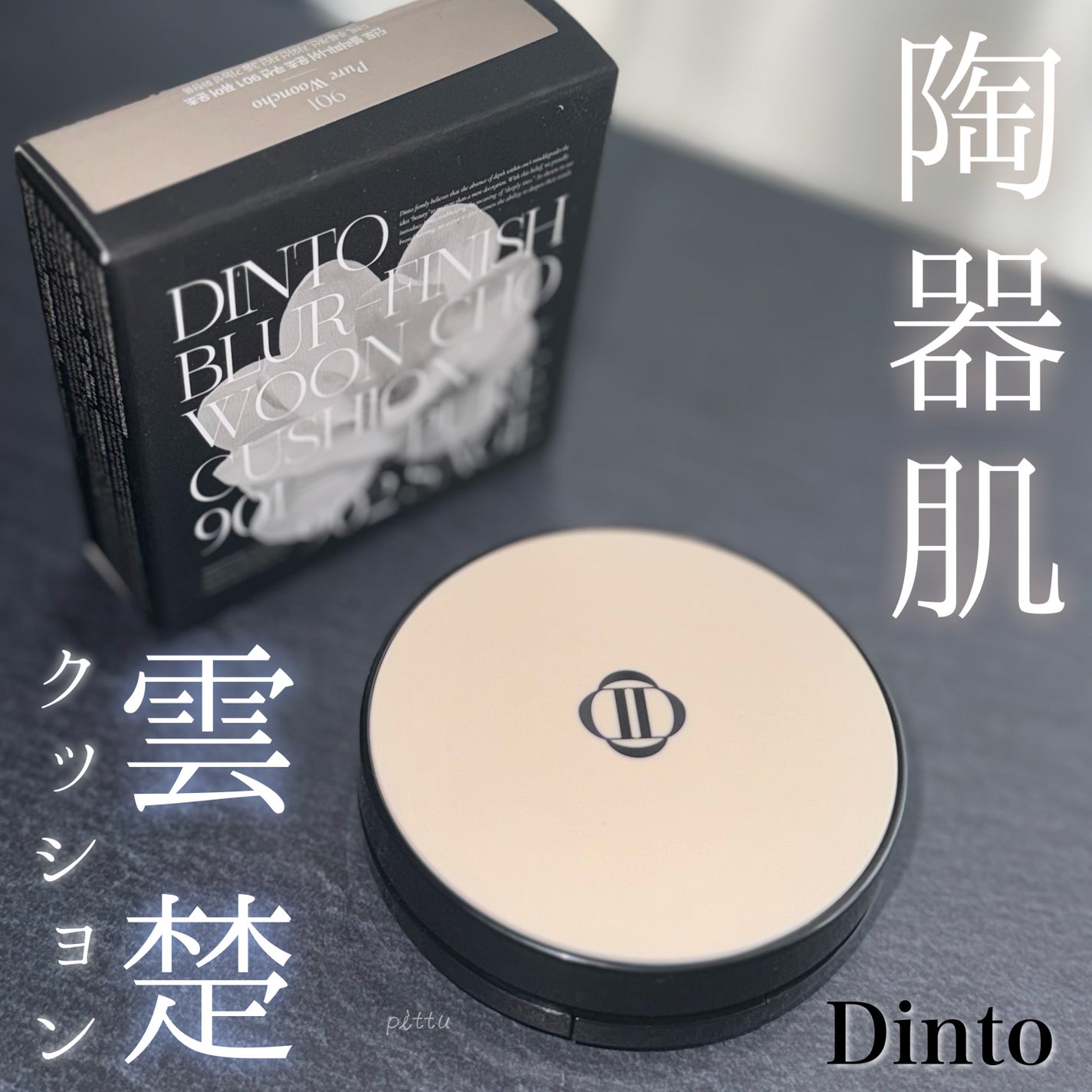 ブラーフィニッシュ雲楚クッション/Dinto/クッションファンデーションを使ったクチコミ(1枚目)