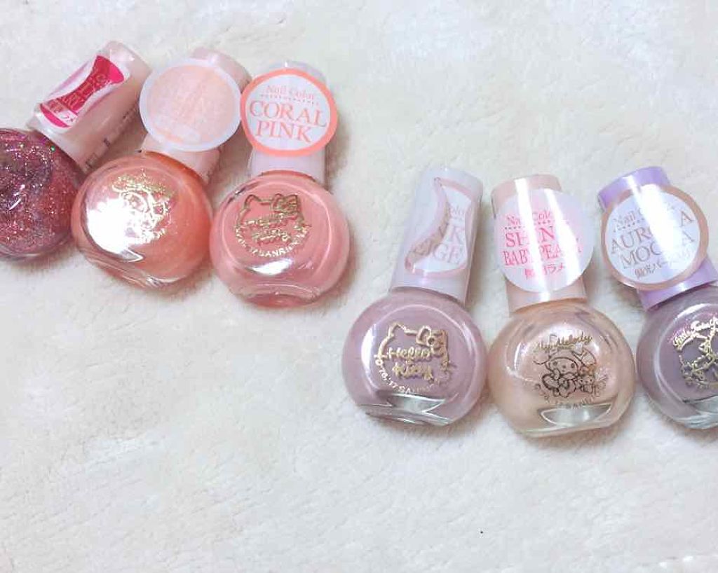 サンリオネイル/DAISO/マニキュアを使ったクチコミ（1枚目）