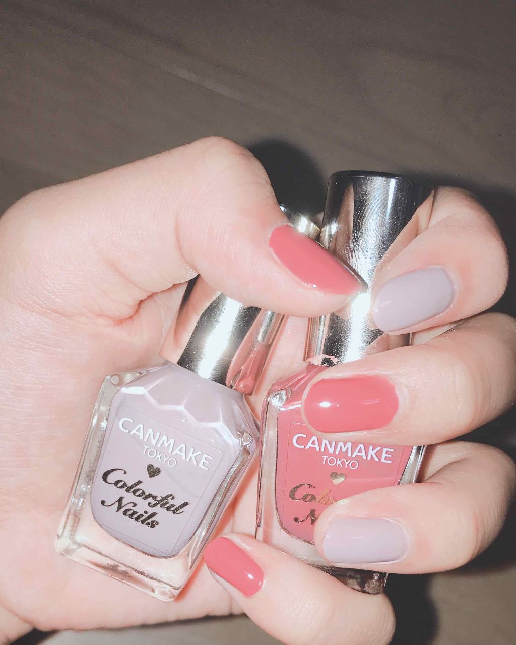 カラフルネイルズ/キャンメイク/マニキュアを使ったクチコミ（1枚目）