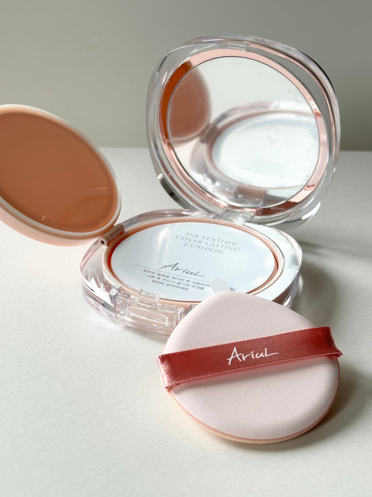 アリウル インクフェザーカバーラスティングクッション/Ariul/クッションファンデーションを使ったクチコミ(2枚目)