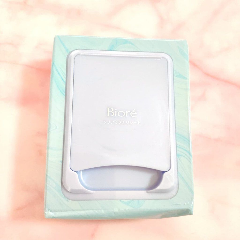 クリアふきとりシート/ビオレ/クレンジングシートを使ったクチコミ（2枚目）