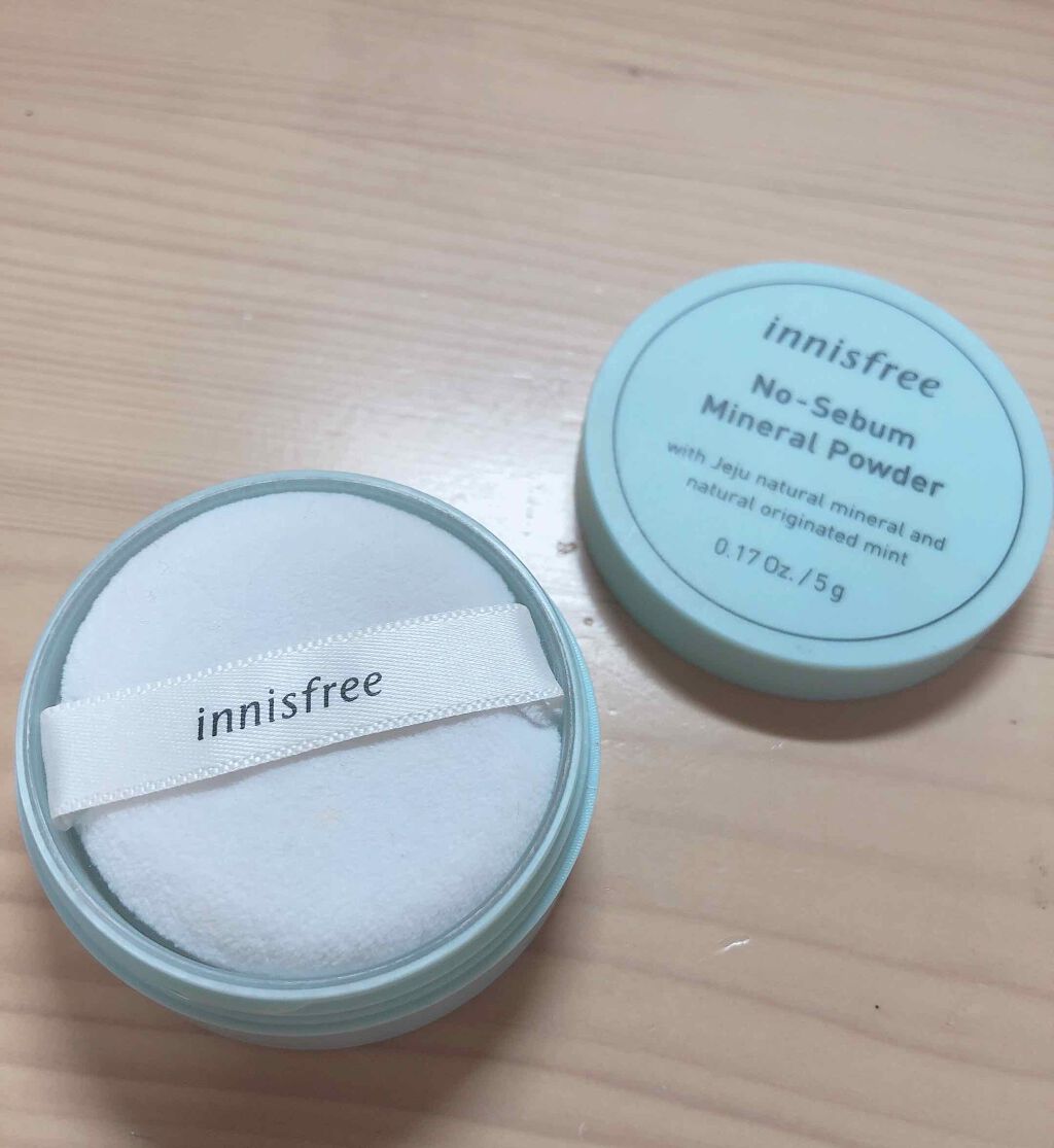 ノーセバム ミネラルパウダー/innisfree/ルースパウダーを使ったクチコミ(2枚目)
