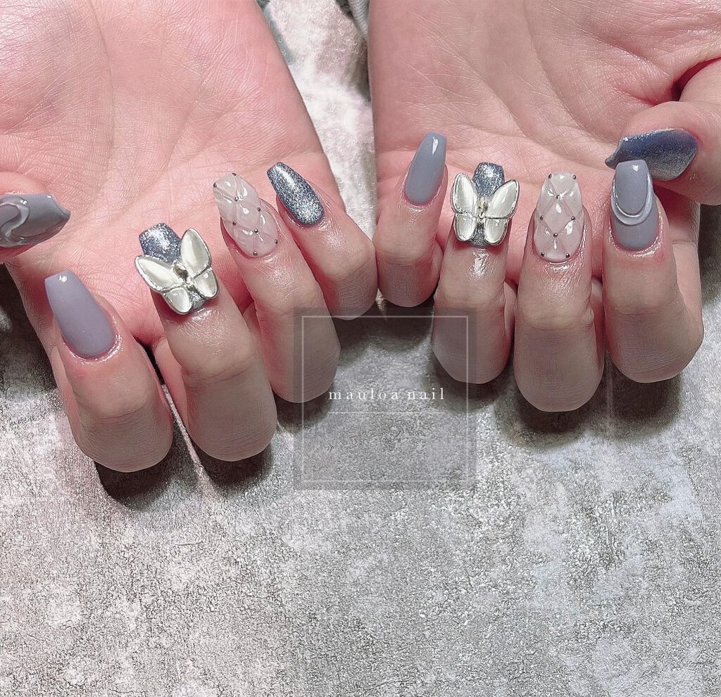 mauloa_nail on LIPS 「・❤️❤️❤️・ネイルレッスン動画を多数配信してます☺️top..」(1枚目)