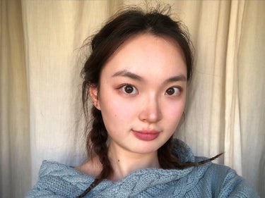 BBIA ラストブラッシュのクチコミ「🇨🇳中国女子大生のメイク記録② ｜イエベの方にぜひ一度使えてみてください❣️イエベにも使えるラ.....」（3枚目）