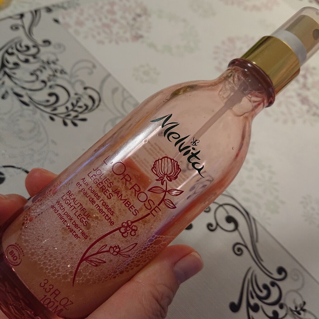 ロゼエクストラ ウォーターオイル フォーレッグ/Melvita/レッグ・フットケアを使ったクチコミ(1枚目)