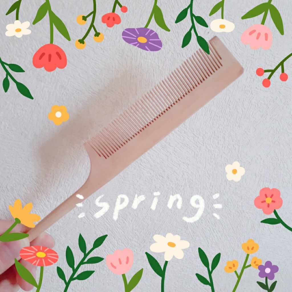 立体ヘアブラシ(コンパクト)/DAISO/ヘアブラシを使ったクチコミ(4枚目)