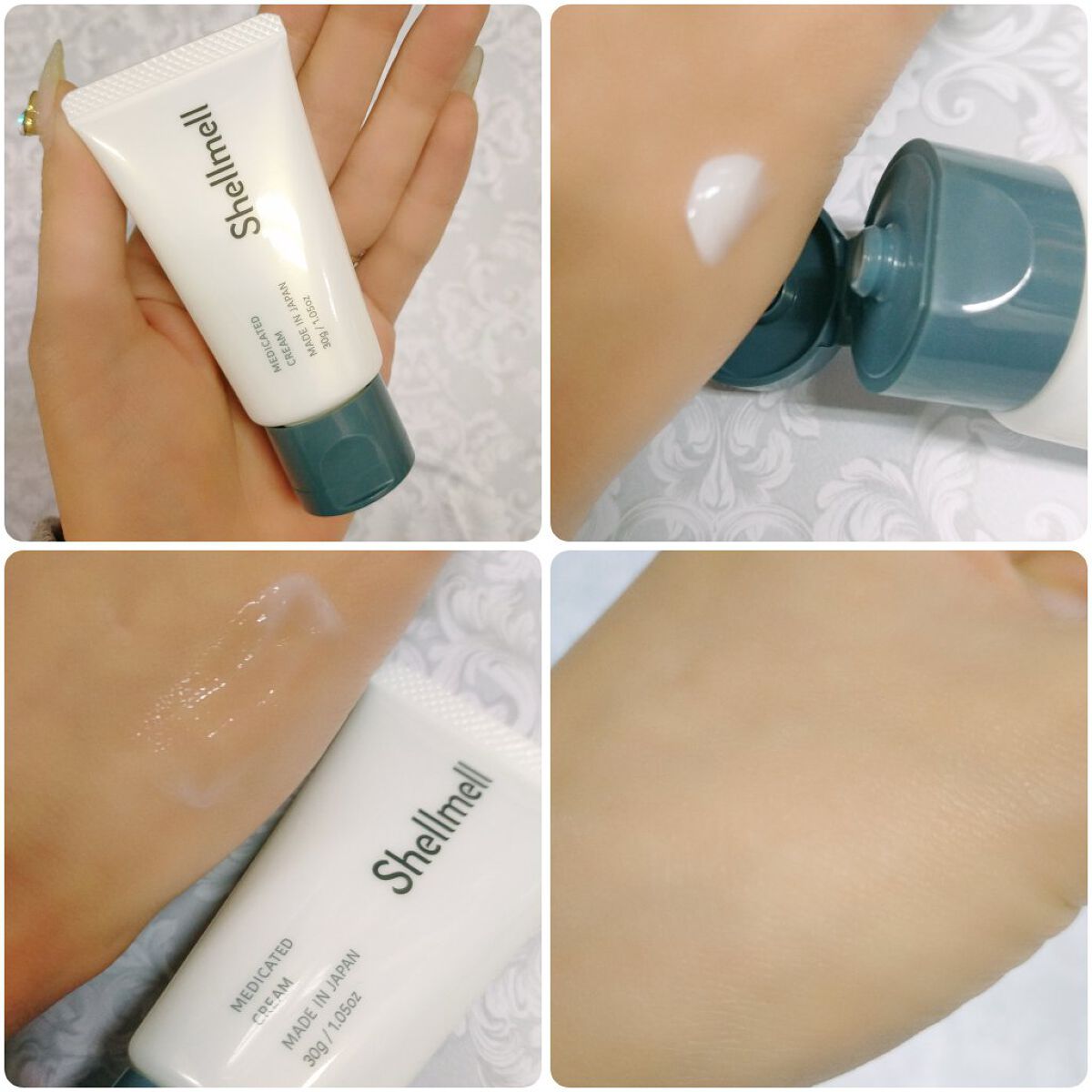Shellmell 薬用デオドラントクリーム/シェルメール/デオドラント・制汗剤を使ったクチコミ（2枚目）
