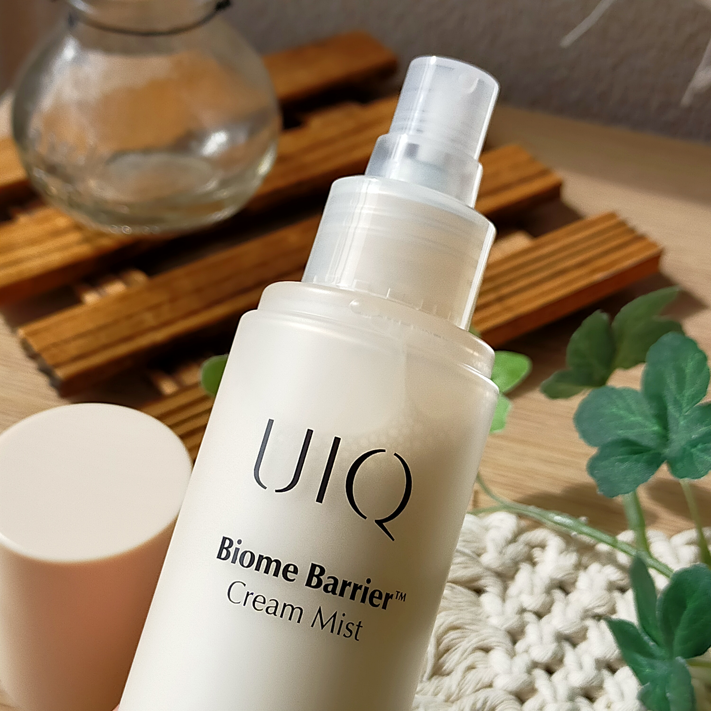 バイオームバリア クリームミスト/UIQ/ミスト状化粧水を使ったクチコミ（2枚目）