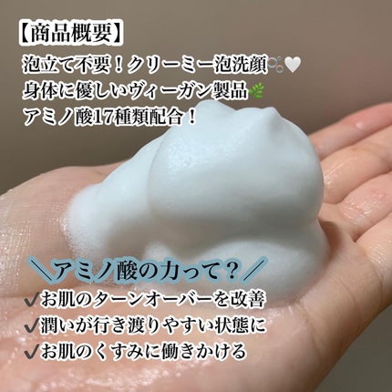 アミノ酸 ジェントル バブル クレンザー/Dr.Althea/泡洗顔を使ったクチコミ(2枚目)