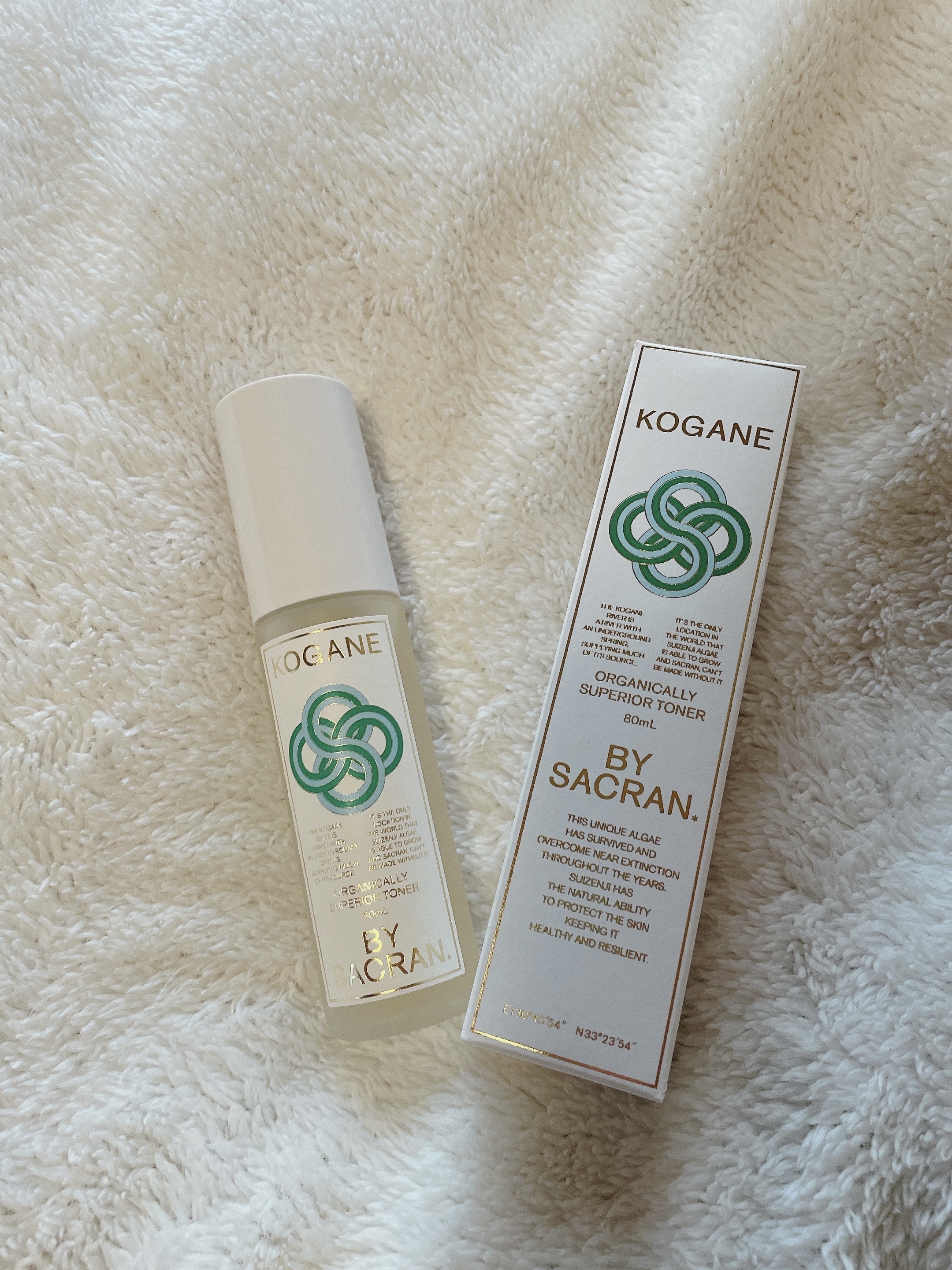 オーガニカリースピリアトナー/KOGANE BY SACRAN/化粧水を使ったクチコミ（1枚目）