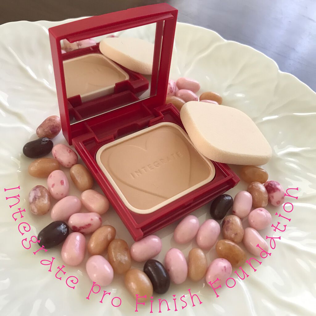 プロフィニッシュファンデーション/インテグレート/パウダーファンデーションを使ったクチコミ(2枚目)