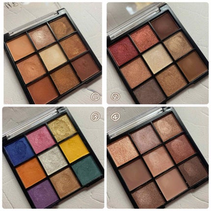 UR GLAM BLOOMING EYE COLOR PALETTE/U R GLAM/アイシャドウパレットを使ったクチコミ(2枚目)