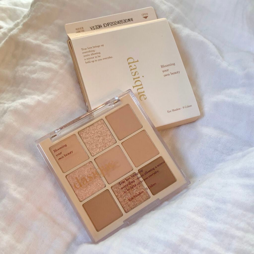 シャドウパレット/dasique/アイシャドウパレットを使ったクチコミ(1枚目)