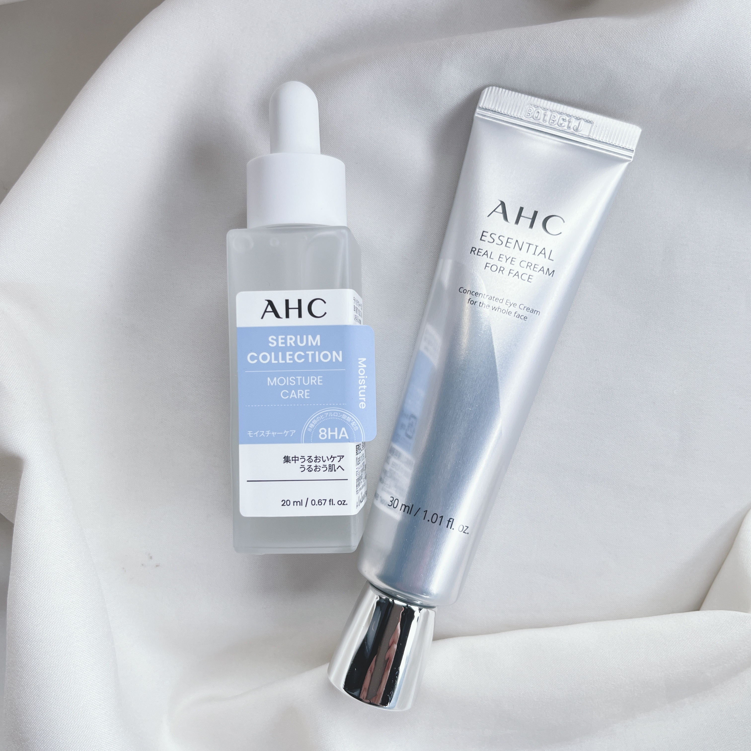 エッセンシャル リアル アイクリーム フォーフェイス/AHC/アイケア・アイクリームを使ったクチコミ（2枚目）