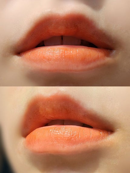 ジューシーラスティングティント 01 ジューシーオー(JUCY OH)/rom&nd/リップティントを使ったクチコミ(2枚目)