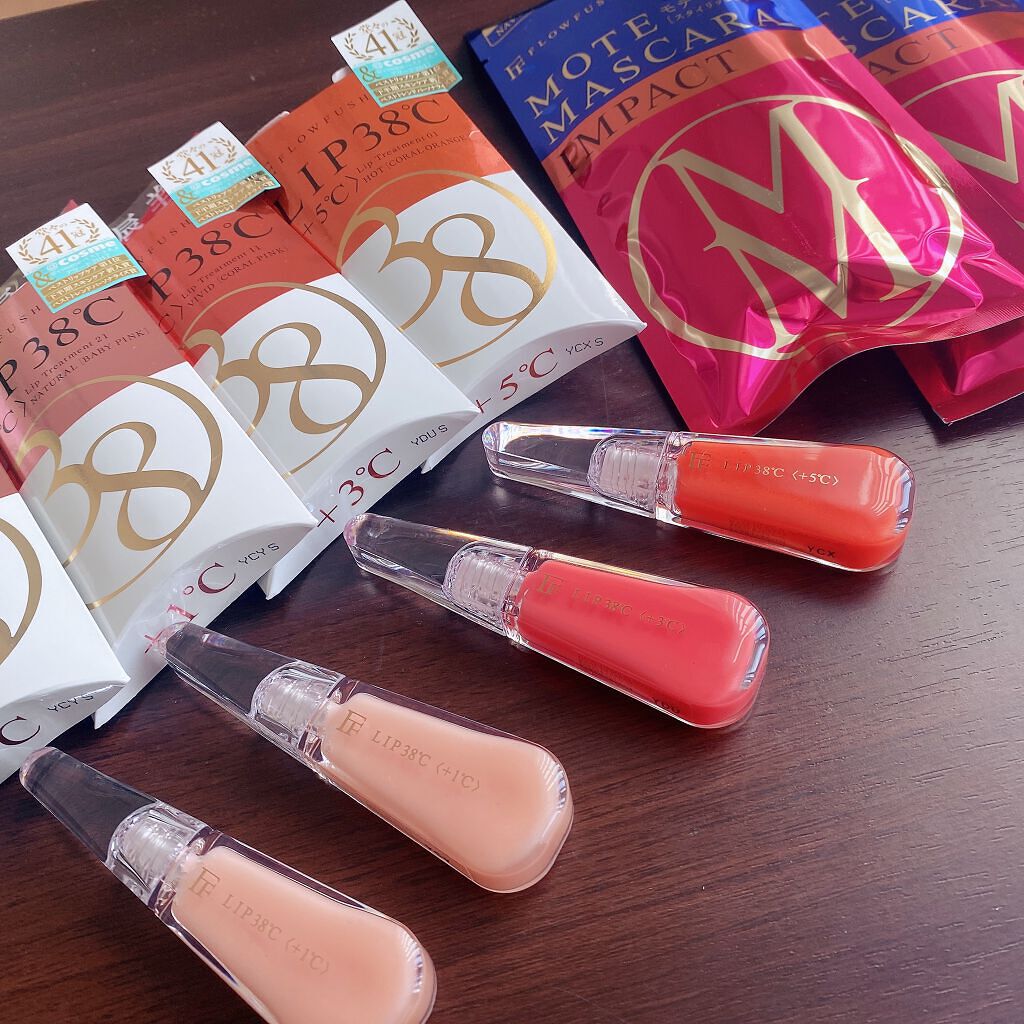 38°C / 99°F リップトリートメント (リップ美容液)/UZU BY FLOWFUSHI/リップケアを使ったクチコミ（1枚目）