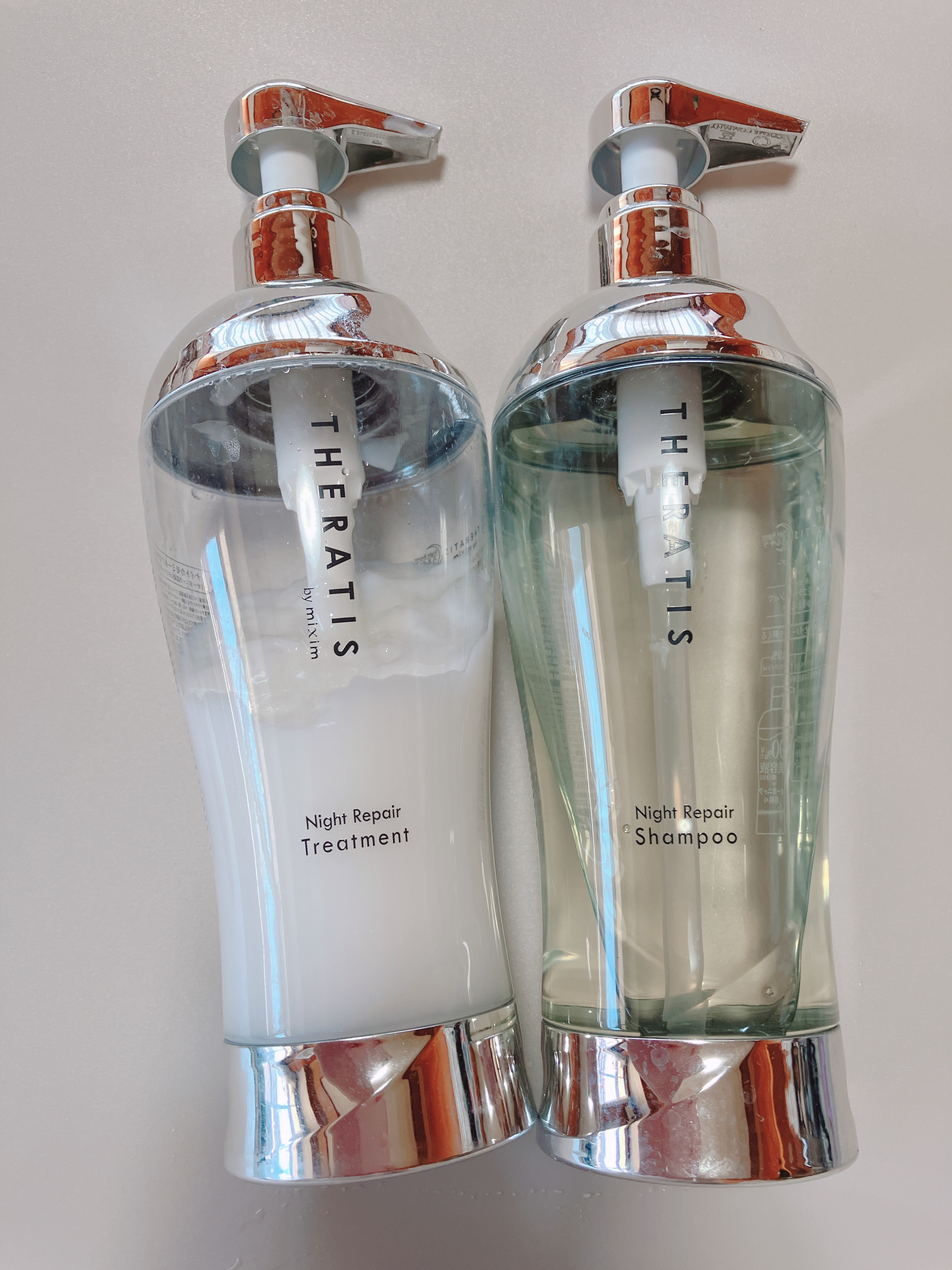 ナイトリペア シャンプー/ヘアトリートメント/THERATIS/シャンプー・コンディショナーを使ったクチコミ（1枚目）