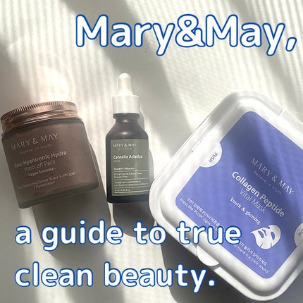 ローズヒアルロニックハイドラウォッシュオフパック/MARY&MAY/洗い流すパック・マスクを使ったクチコミ(1枚目)