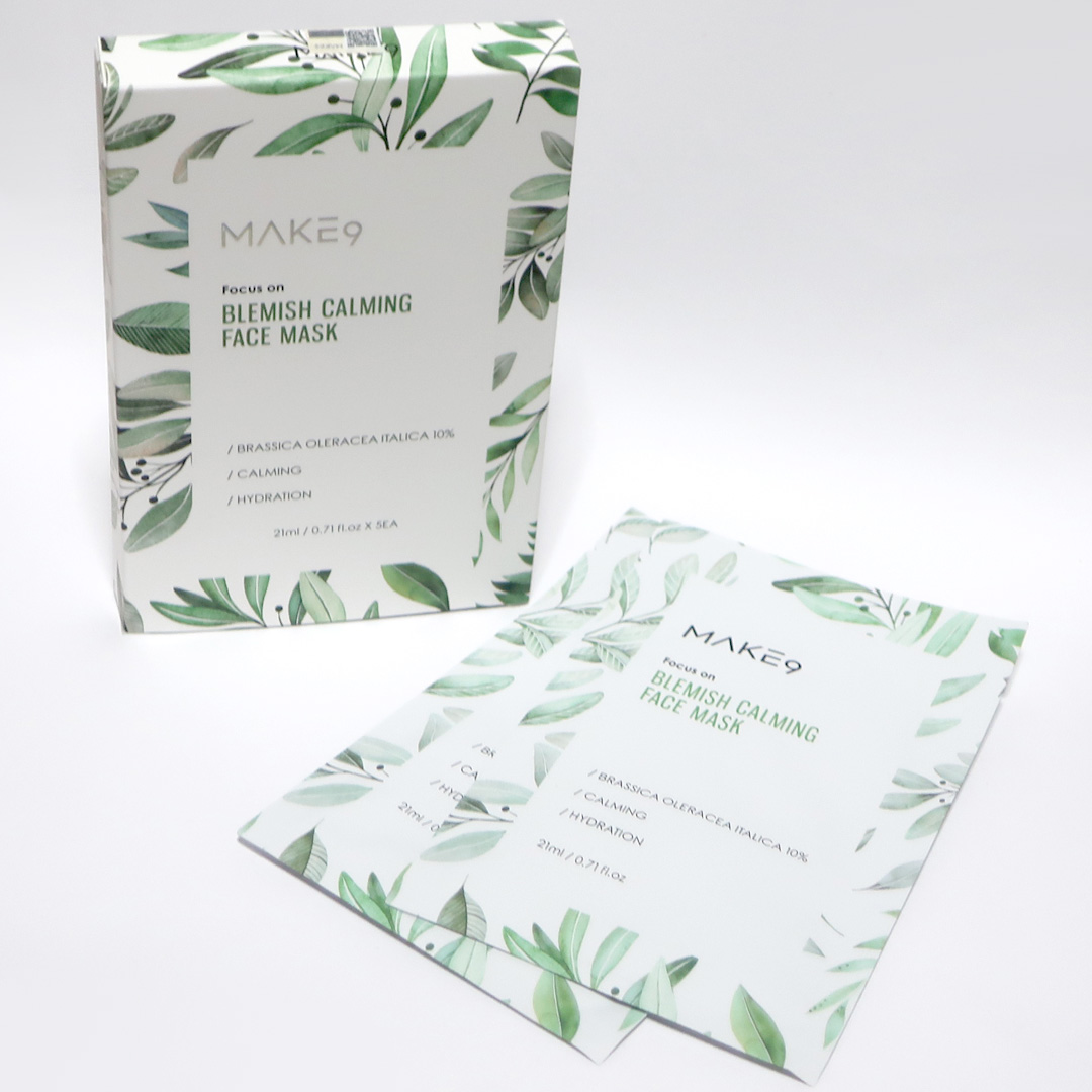 ブラミッシュカーミングフェイス マスク/MAKE9/シートマスク・パックを使ったクチコミ（1枚目）