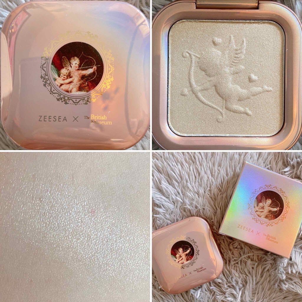 エンジェルキューピッドキスハイライター/ZEESEA/パウダーハイライトを使ったクチコミ（2枚目）