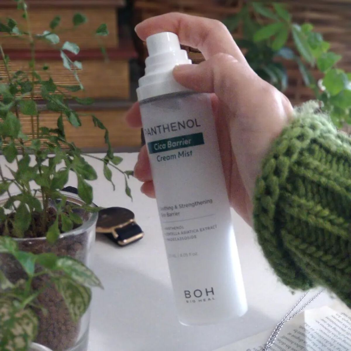 パンテノール クリームミスト/BIOHEAL BOH/化粧水を使ったクチコミ（2枚目）