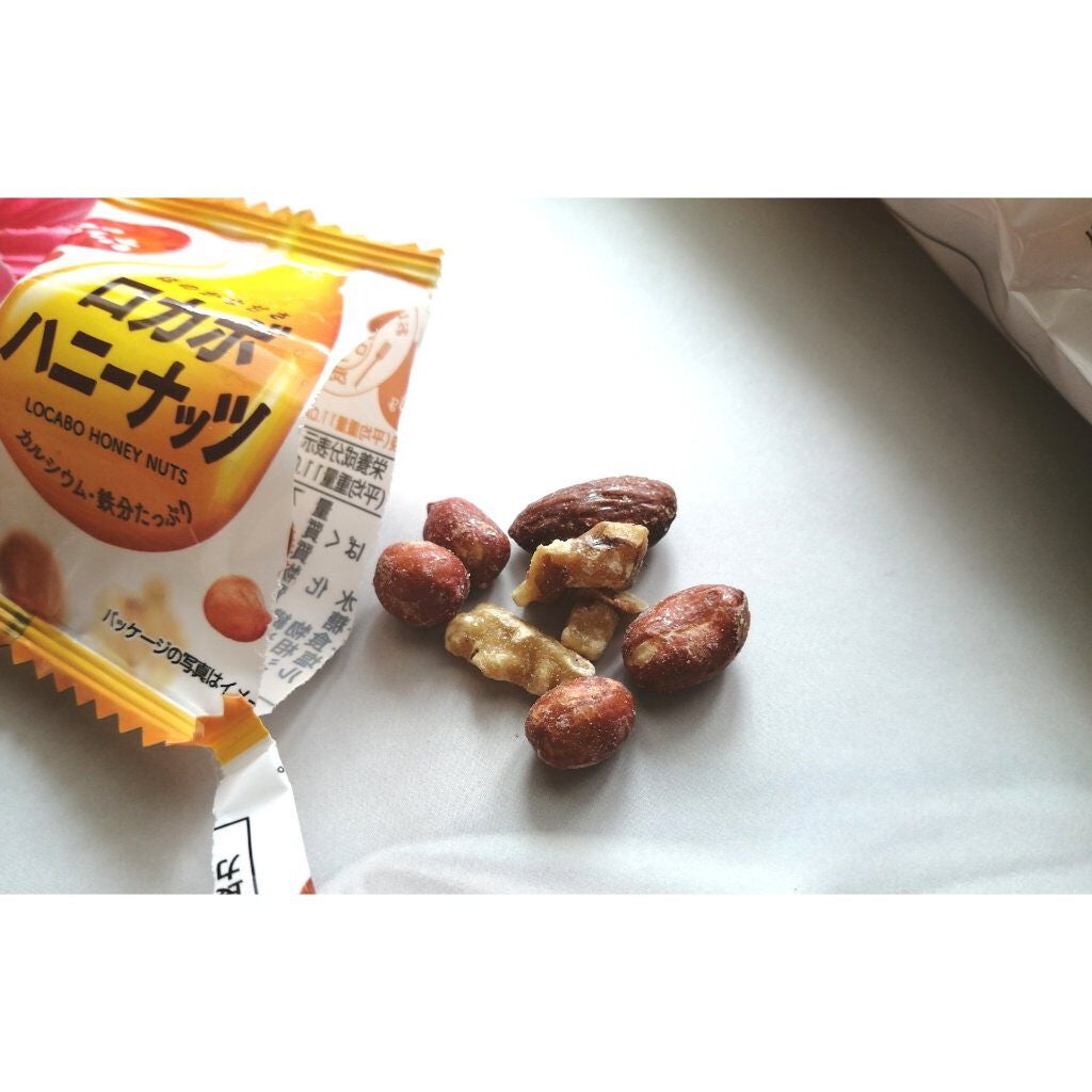 ロカボハニーナッツ/でん六/低糖質食品を使ったクチコミ(2枚目)