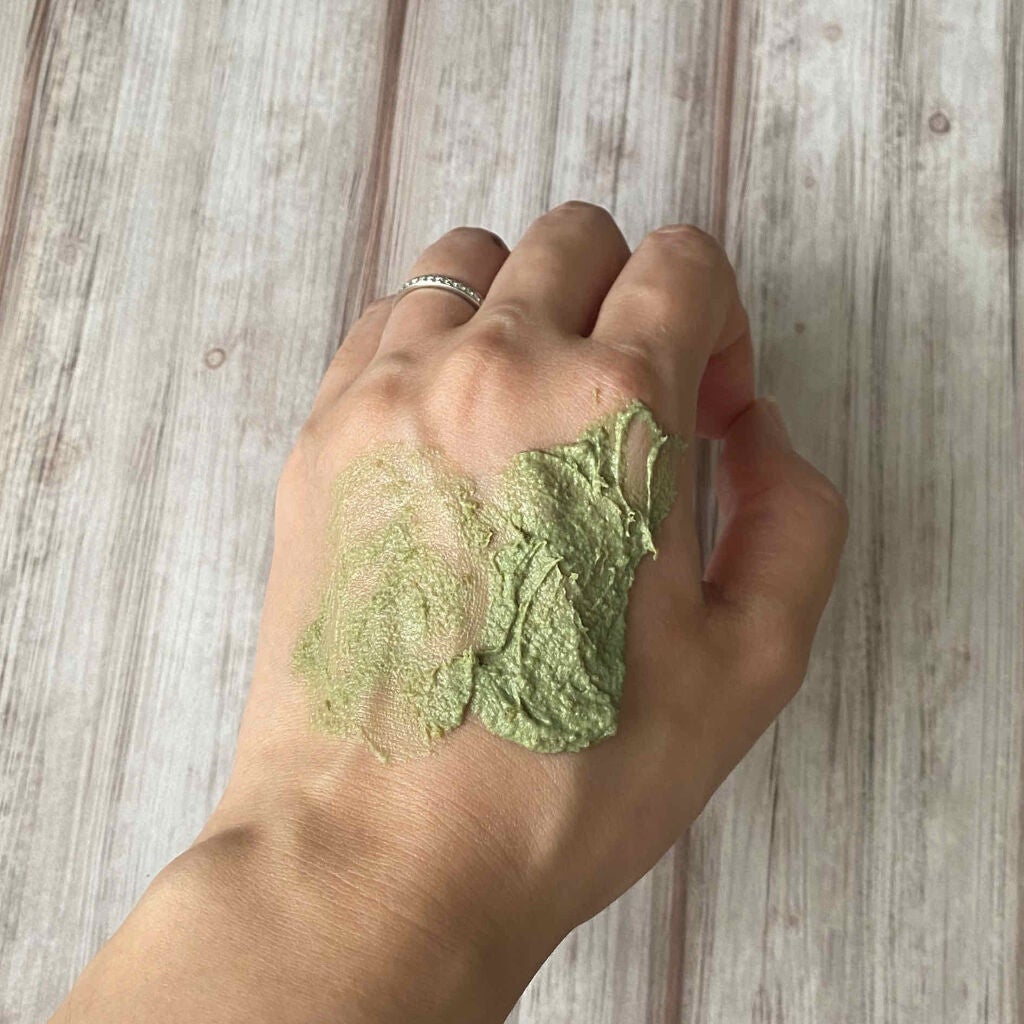 抹茶de美肌/贅沢美肌堂/洗い流すパック・マスクを使ったクチコミ(3枚目)