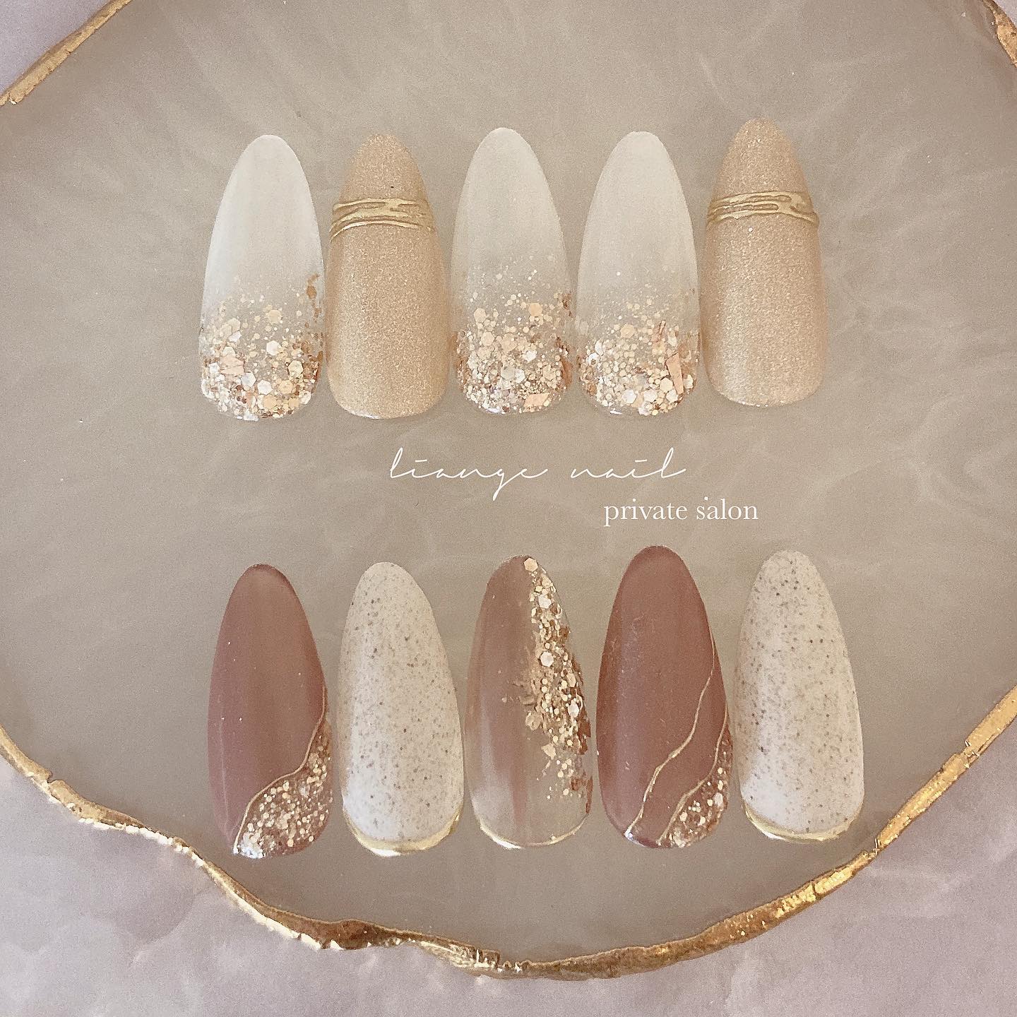 #リアンジェネイル,#柏ネイル,#ネイル,#ニュアンスネイル,#大人ニュアンスネイル,#ミラーネイル,#シンプルネイル,#グラデーションネイルのネイルデザイン