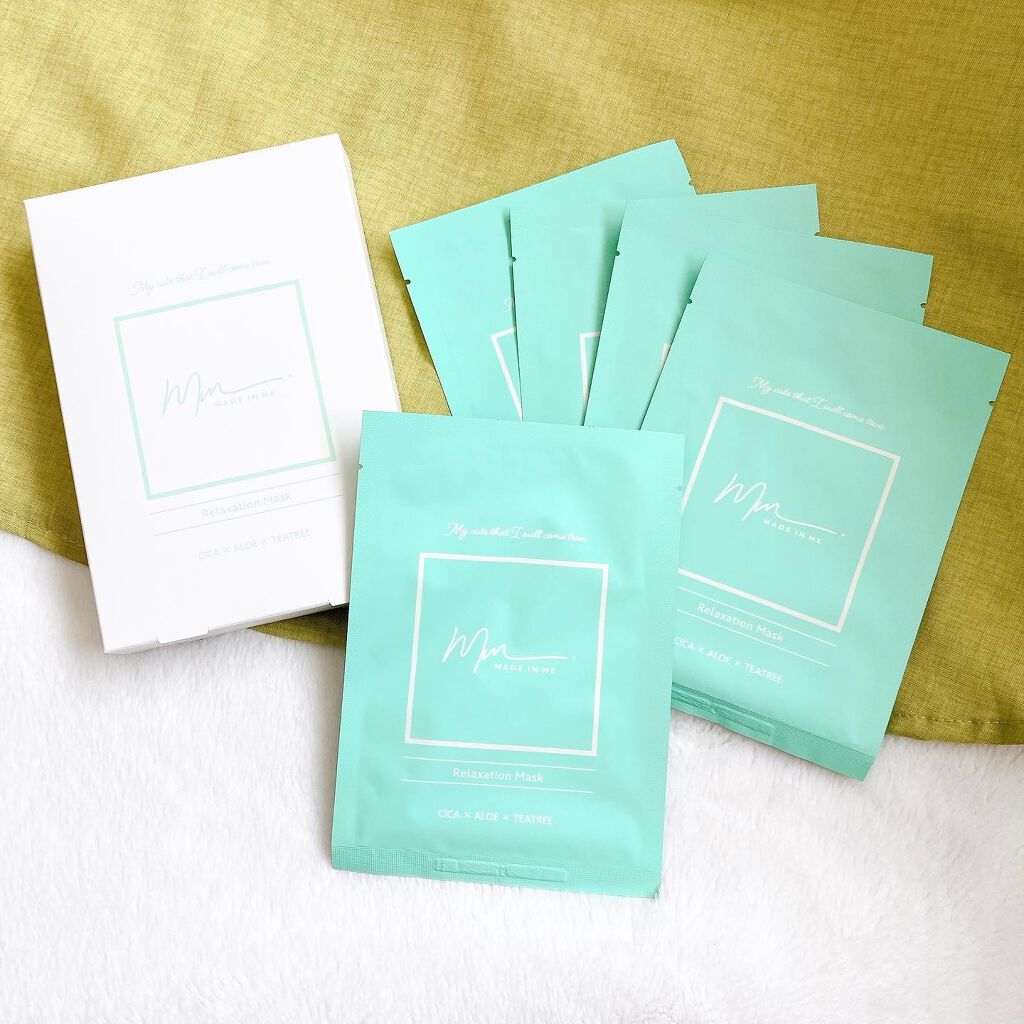 リラクゼーションマスク/MADE IN ME/シートマスク・パックを使ったクチコミ(1枚目)