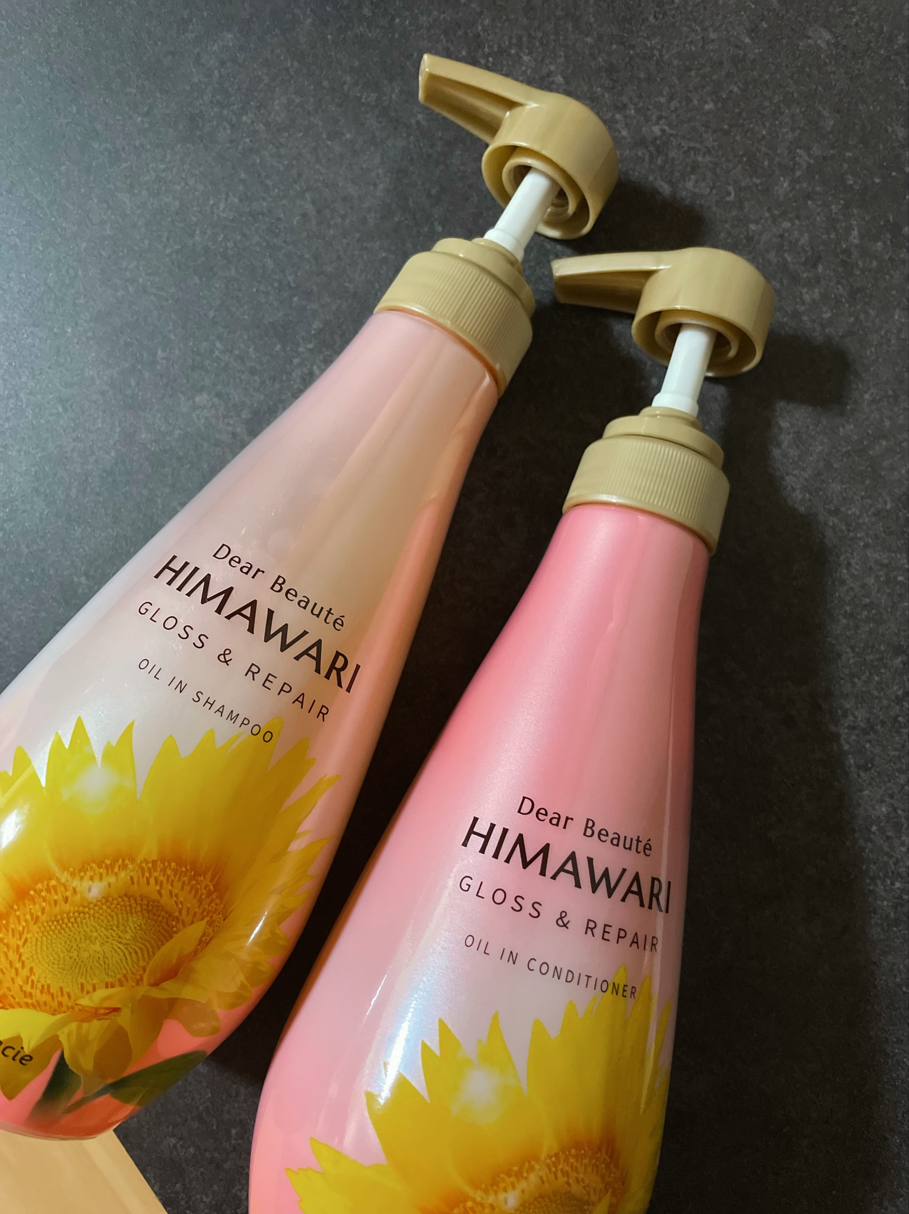 オイルインシャンプー／オイルインコンディショナー (グロス＆リペア)/ディアボーテ/市販シャンプーを使ったクチコミ（1枚目）