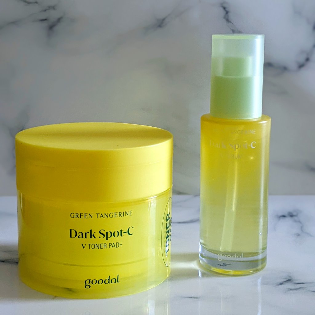 グリーンタンジェリン ビタCダークスポットケアパッド/goodal/トナーパッドを使ったクチコミ（1枚目）