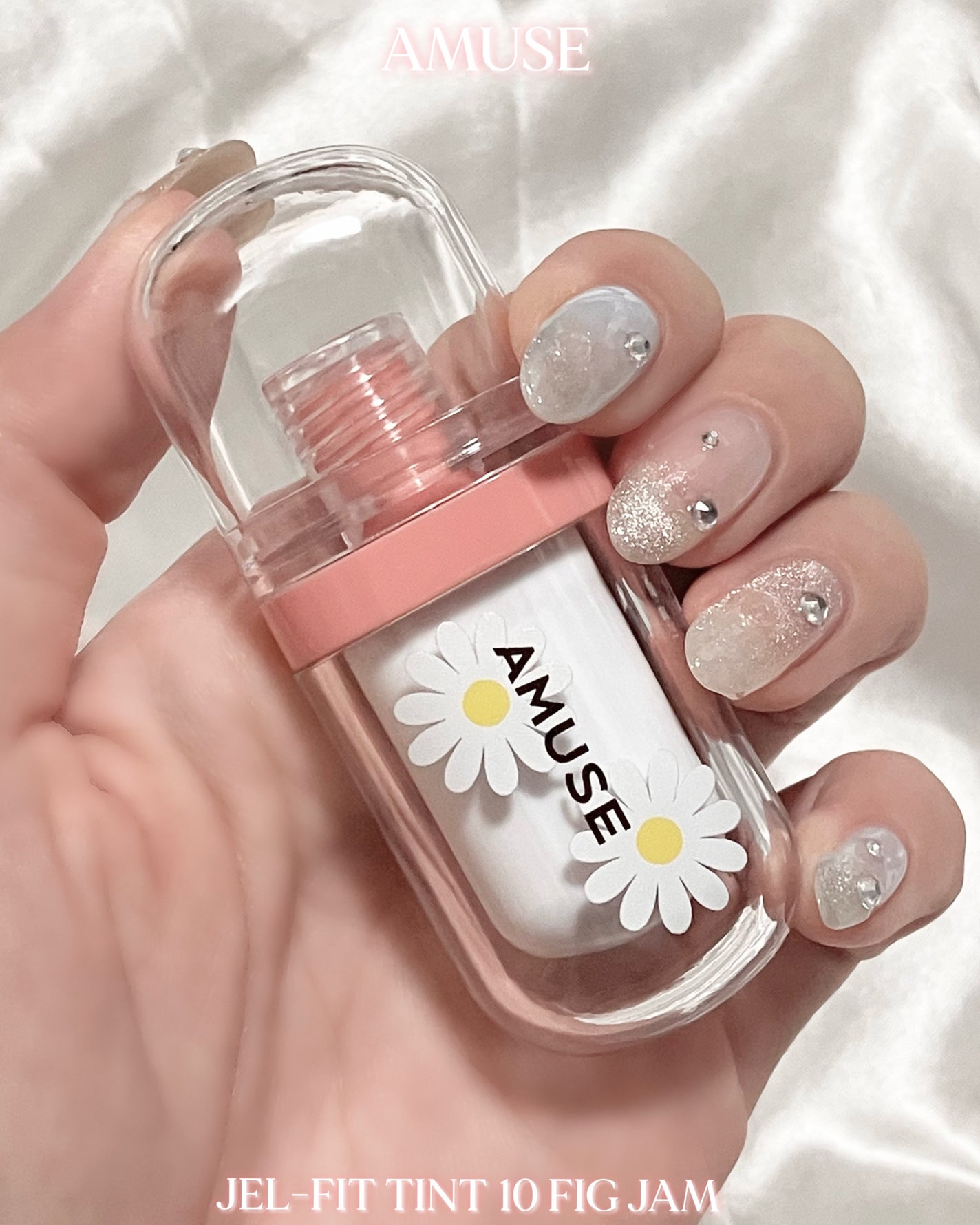 ジェルフィットティント/AMUSE/リップティントを使ったクチコミ(2枚目)