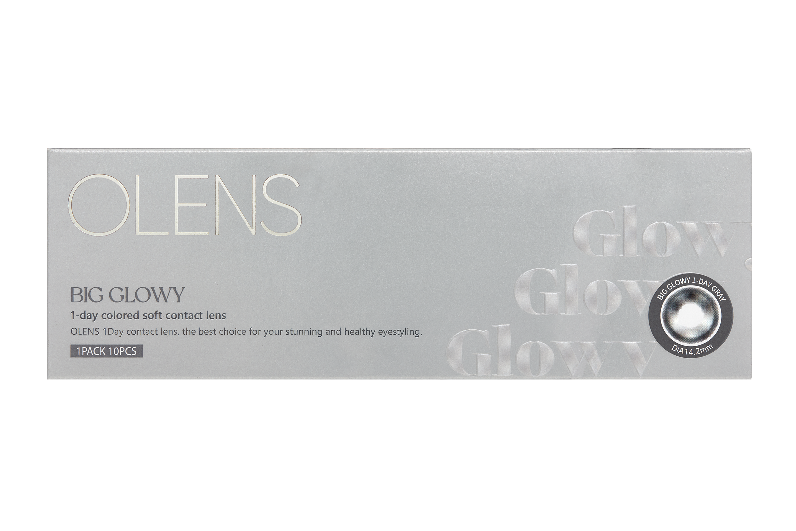 Big Glowy 1day グレー